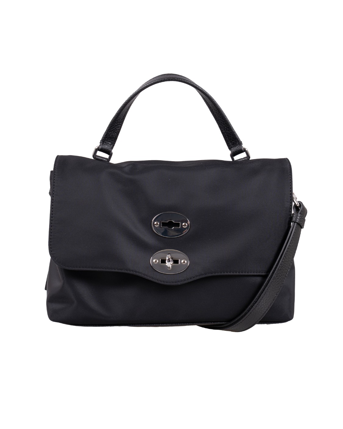 shop ZANELLATO  Borsa: Zanellato borsa Postina® small in tessuto nylon black nero.
Può essere indossata a mano, a spalla o a tracolla.
Manici in pelle.
Tasca interna.
Tracolla.
Dimensioni: 29x20x15cm.
Composizone: 100% Nylon.
Fabbricato in Italia.. 068010 S 2000000-Z0001 number 2120988